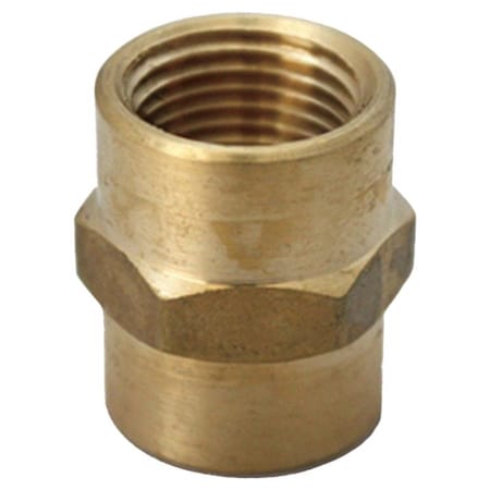 Homeplus+ ATC 3/8 in. FPT X 1/8 in. D FPT Brass Coupling 6JC120810701029